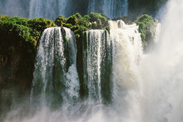 The Amazing waterfalls of Iguazu in Brazil