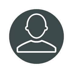 user profile male icon