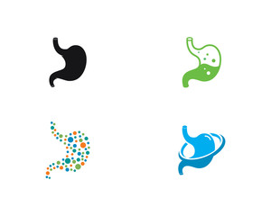 stomach care icon designs concept vector illustration design 