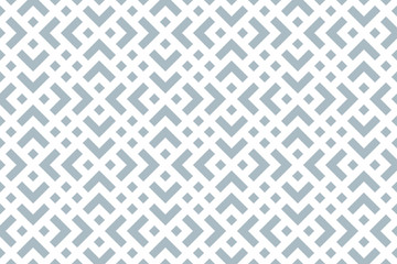 Abstract geometric pattern. A seamless vector background. White and blue ornament. Graphic modern pattern. Simple lattice graphic design