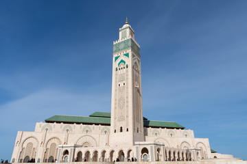 Fototapeta premium Mosquée Hassan II, Casablanca, Maroc