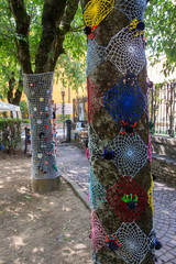 embroidery on plants and trees market of the absurd castelvetro di modena