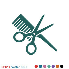 Barber icon vector, for web and mobile, salon hair dryer, hair curler.