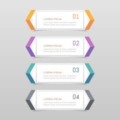 Sticker label colorful set