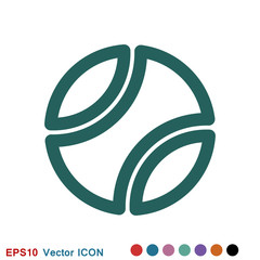 Baseball icon vector. Premium symbol icons. Vector illustration.