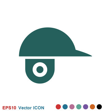 Baseball icon vector. Premium symbol icons. Vector illustration.