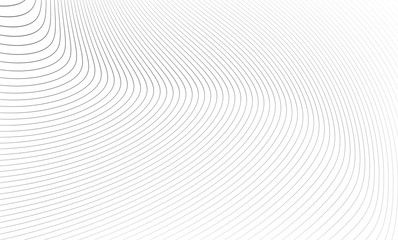Vector illustration of the pattern of the gray lines abstract background. EPS10. - 272403642