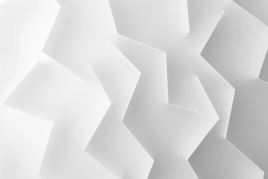 Geometric elements for white abstract background