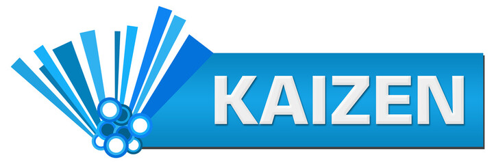 Kaizen Blue Graphical Horizontal 