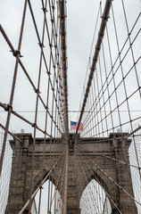 Fototapeta na wymiar New York Brooklyn Bridge Manhattan