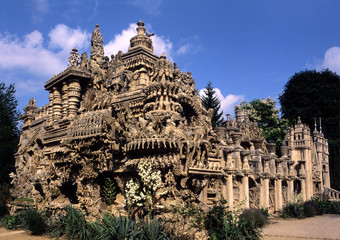 Europe, France, Rhone-Alps, Drome, Hauterives Palais