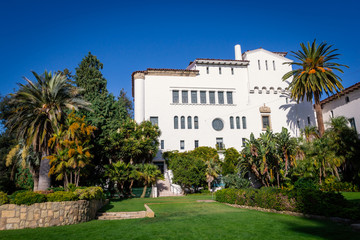 Santa Barbara Courthouse famous building on a sunny day