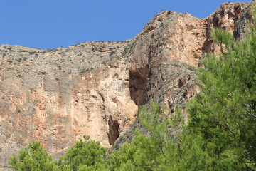 Fototapeta premium Sierra de Callosa de Segura y Redován - Vega Baja del Segura - Alicante - España