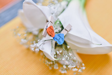 Beautiful romantic decoration for special day