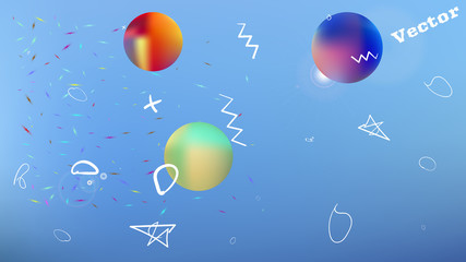 Elementary abstract space fantasy  recent. 