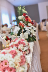 Beautiful romantic decoration for special day