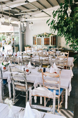 Beautiful romantic decoration for special day