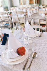 Beautiful romantic decoration for special day