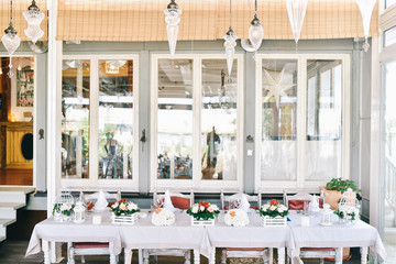 Beautiful romantic decoration for special day