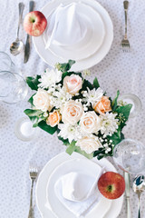 Beautiful romantic decoration for special day