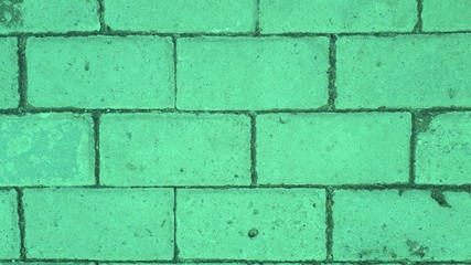 colored brick wall abstract background