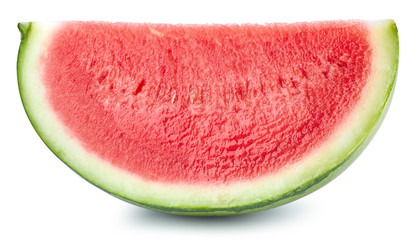 Watermelon slice isolated Clipping Path