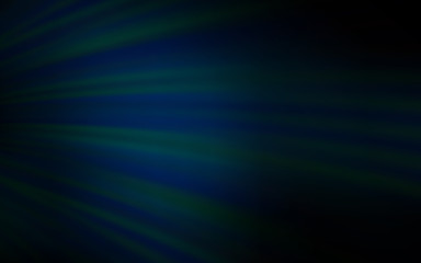 Dark BLUE vector background with bent lines.