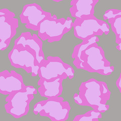 Fototapeta na wymiar UFO camouflage of various shades of grey and pink colors