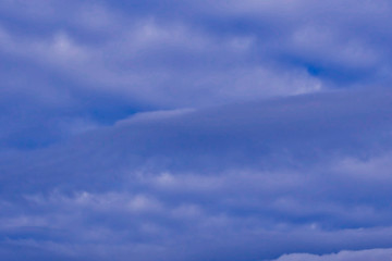 Blue sky background with white clouds