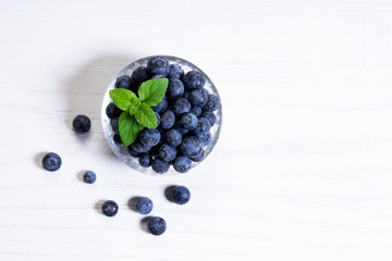 fresh blueberries