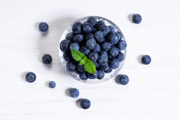 fresh blueberries