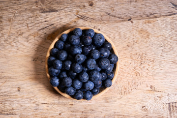 fresh blueberries