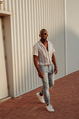 fashion, man, street, young, style, stylish, lifestyle, casual, urban, handsome, male, adult, model, guy, people, city, men, person, portrait, background, outdoors, denim, modern, hipster, jacket, pos