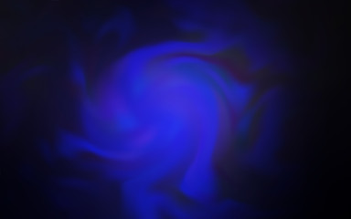 Dark BLUE vector abstract blurred background.