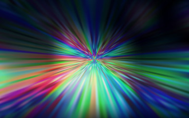 Dark Blue, Red vector blurred shine abstract template.