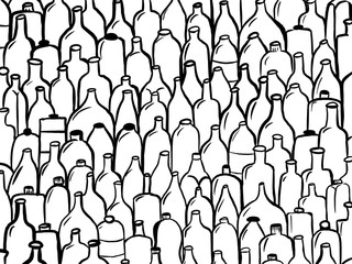seamless pattern with people