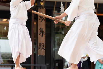 古流武術の演武