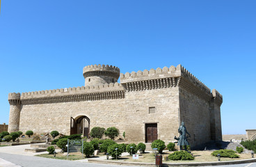 Fototapeta premium Fortress Gala in Azerbaijan. Archaeological and Ethnographic Museum Complex. 
