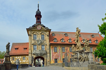 Kreuzigungsgrupe vor Altes Rathaus, Bamberg