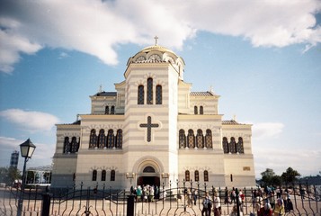 Fototapeta na wymiar Church of Vladimir the Baptist Chersonese