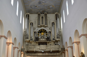 Orgelempore im Dom St.Kilian, Würzburg