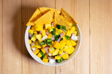 mango salsa salad