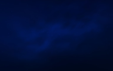 Fototapeta na wymiar Dark BLUE vector layout with cosmic stars.