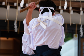 古流武術の演武