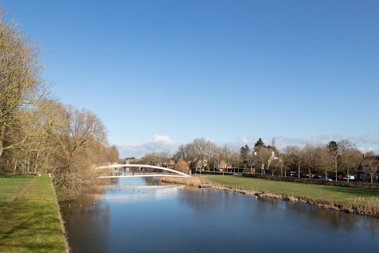 Bridge over Kasteelgracht, Poternepad, Ieper