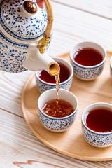 beautiful Chinese tea set