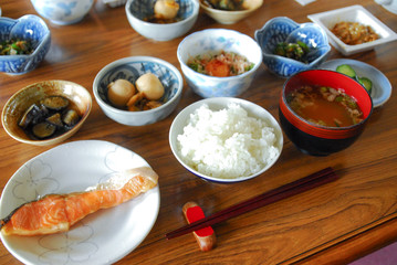 朝食　和食
