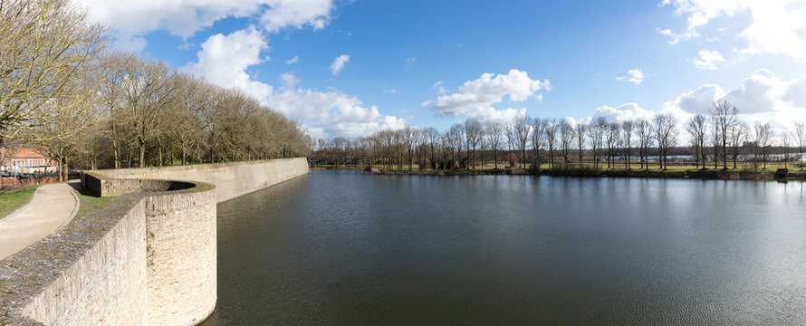 The ramparts at Lille gate in Ieper
