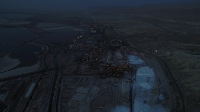 Morning aerial of the Dead Sea Works complex. DJI_0030-03