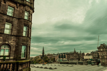 Historic Town Houses and beautiful architecture in Edinburgh Old Town